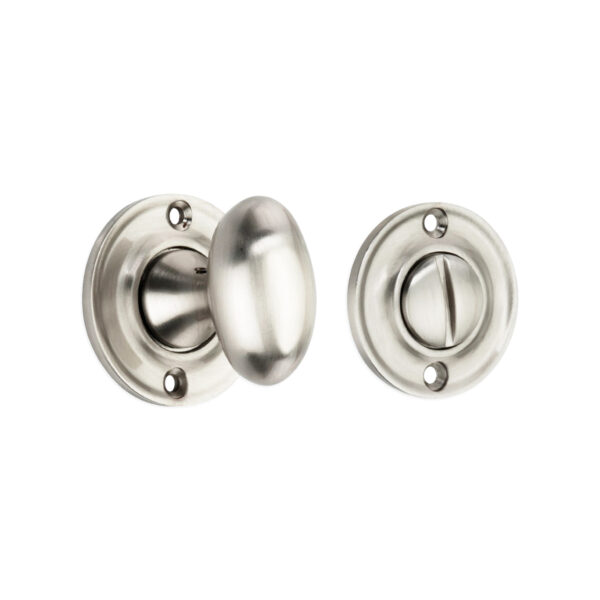 Slimline Turn & Release Satin Nickel