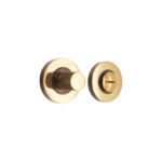 Spira Brass Linear Knurlmond Thumb Turn & Release Aged Brass - Antique Brass
