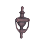 Spira Brass Brass Georgian Door Knocker 150mm Aged Bronze Front Door Knocker