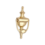 Spira Brass Polished Brass Georgian Door Knocker 150mm Front Door Knocker