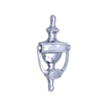 Spira Brass Polished Chrome Georgian Door Knocker 150mm Front Door Knocker