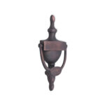 Spira Brass Brass Victorian Door Knocker 150mm Aged Bronze Front Door Knocker