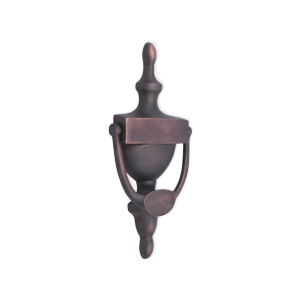 Spira Brass Brass Victorian Door Knocker 150mm Aged Bronze Front Door Knocker