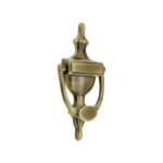 Spira Brass Antique Brass Victorian Door Knocker 150mm Front Door Knocker