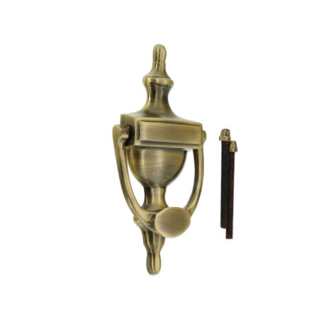 Spira Brass Antique Brass Victorian Door Knocker 150mm Front Door Knocker - Image 4