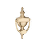 Spira Brass Satin Brass Victorian Door Knocker 150mm Front Door Knocker