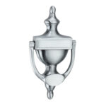 Spira Brass Satin Chrome Victorian Door Knocker 150mm Front Door Knocker