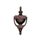 Spira Brass Brass Victorian Door Knocker 200mm Aged Bronze Front Door Knocker