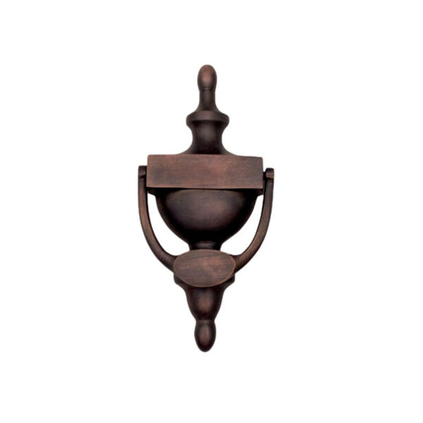 Spira Brass Brass Victorian Door Knocker 200mm Aged Bronze Front Door Knocker