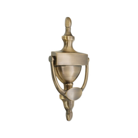 Spira Brass Antique Brass Victorian Door Knocker 200mm Front Door Knocker