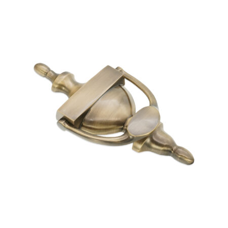 Spira Brass Antique Brass Victorian Door Knocker 200mm Front Door Knocker - Image 2