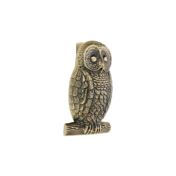 Spira Brass Antique Brass Owl Door Knocker Front Door Knocker