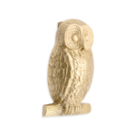 Spira Brass Satin Brass Owl Door Knocker Front Door Knocker