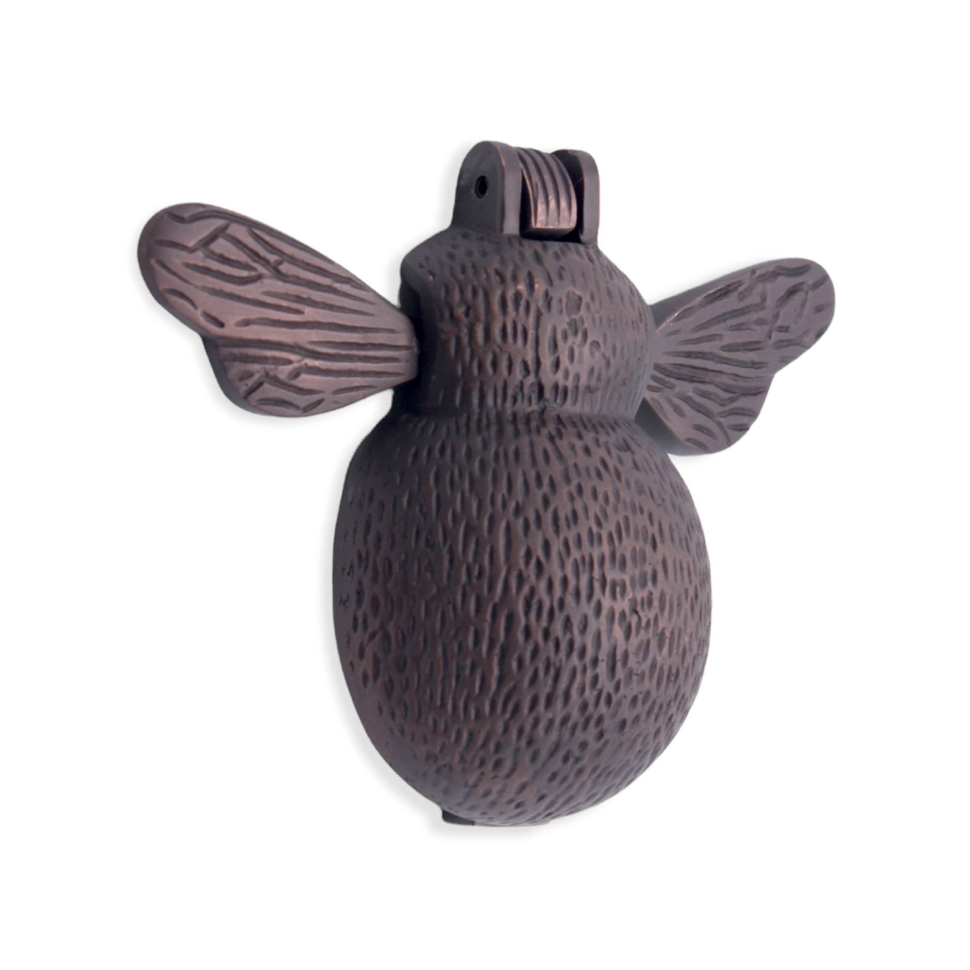 SB4111ABZ_1.jpg Spira Brass Brass Bumble Bee Door Knocker Aged Bronze Front Door Knocker - Image 1