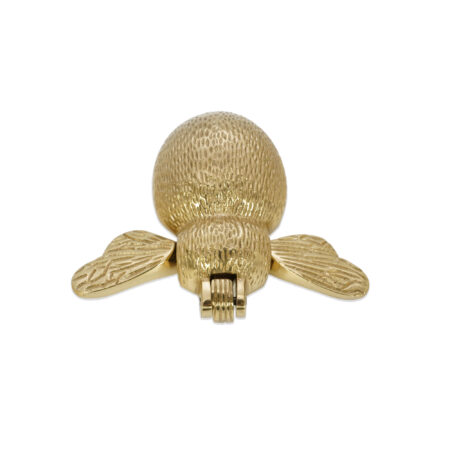 Spira Brass Polished Brass Bumble Bee Door Knocker Front Door Knocker - Image 2