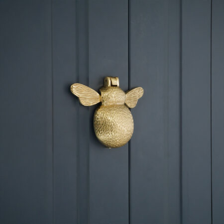 Spira Brass Polished Brass Bumble Bee Door Knocker Front Door Knocker - Image 4