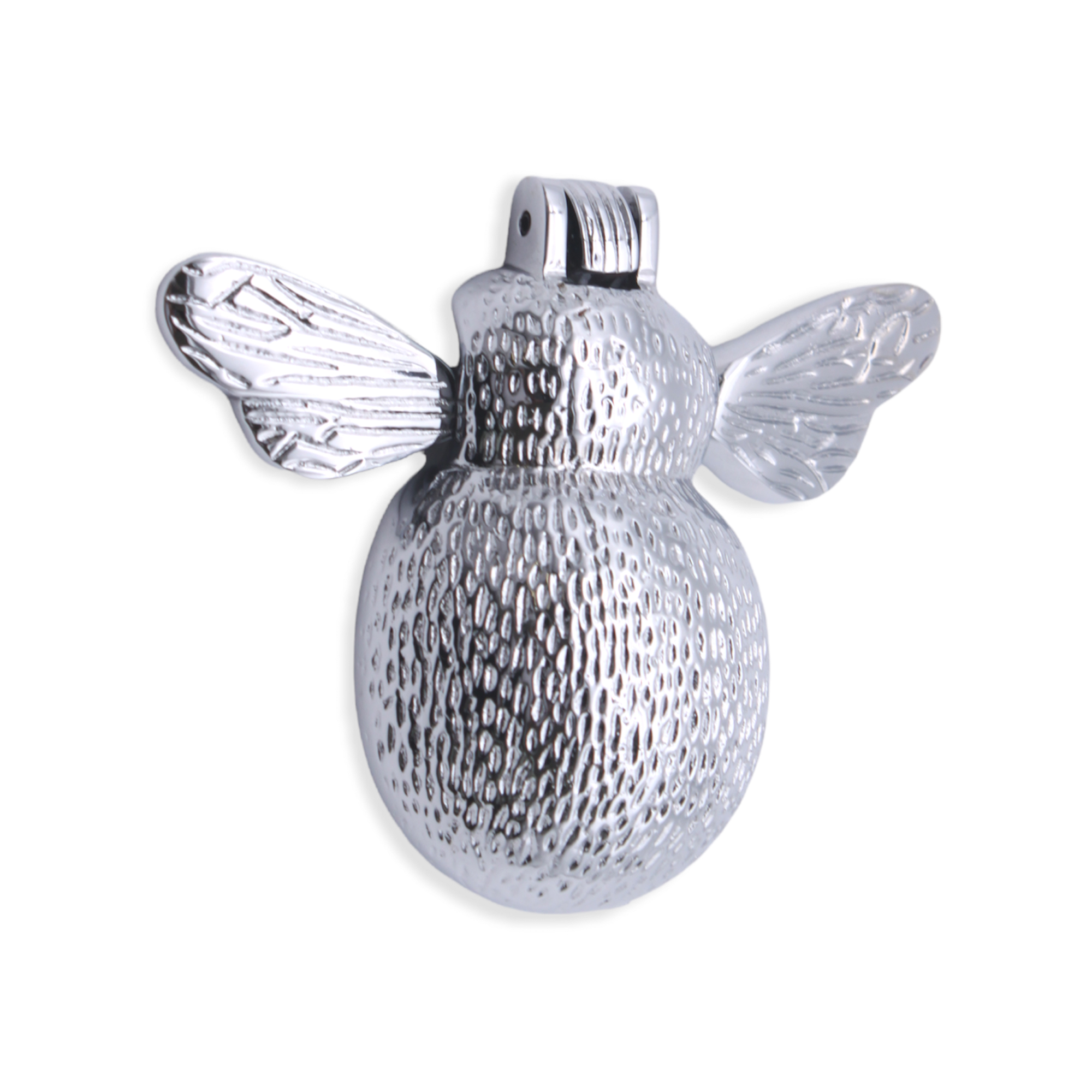 SB4111PC_1.jpg Spira Brass Polished Chrome Bumble Bee Door Knocker Front Door Knocker - Image 1
