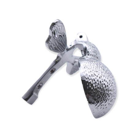Spira Brass Polished Chrome Bumble Bee Door Knocker Front Door Knocker - Image 2