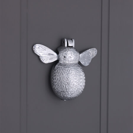 Spira Brass Polished Chrome Bumble Bee Door Knocker Front Door Knocker - Image 3