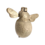 Spira Brass Satin Brass Bumble Bee Door Knocker Front Door Knocker