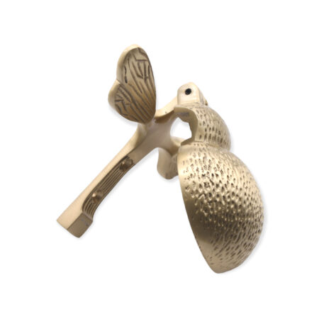 Spira Brass Satin Brass Bumble Bee Door Knocker Front Door Knocker - Image 2