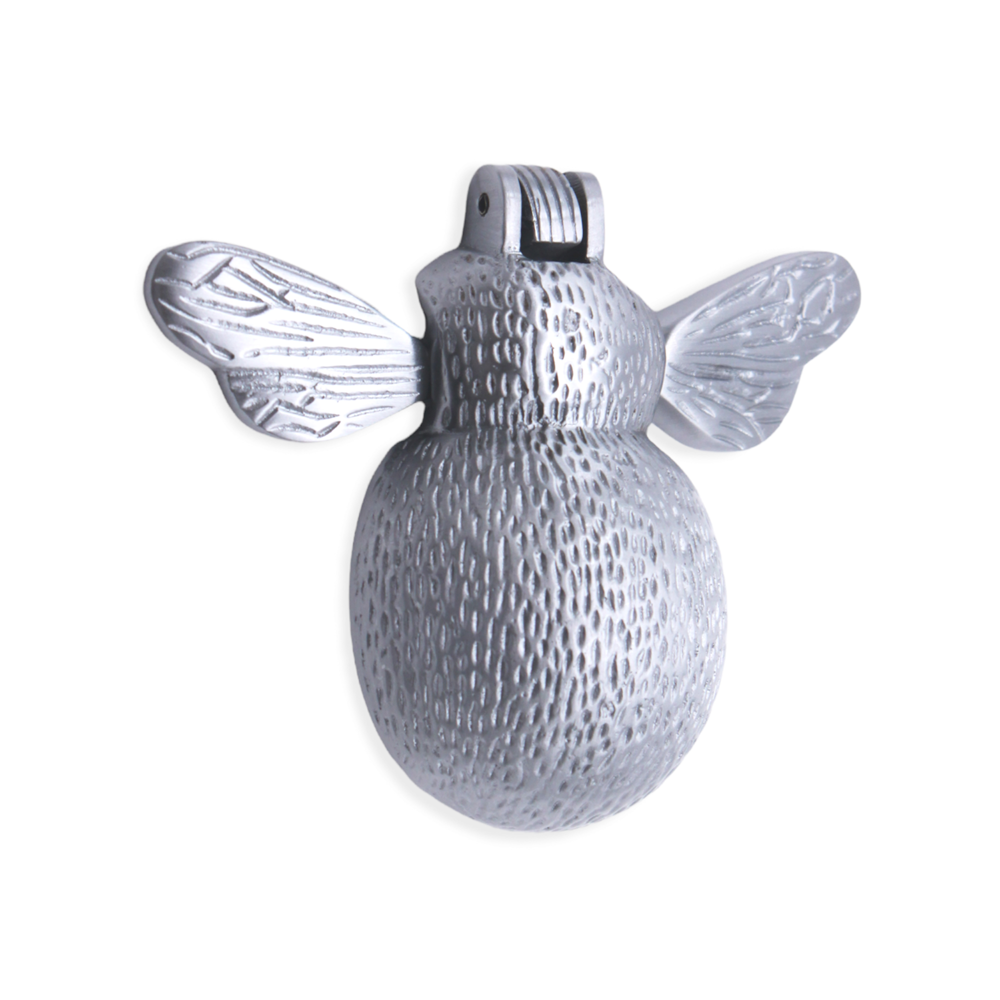 SB4111SC_1.jpg Spira Brass Satin Chrome Bumble Bee Door Knocker Front Door Knocker - Image 1