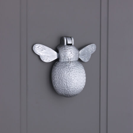 Spira Brass Satin Chrome Bumble Bee Door Knocker Front Door Knocker - Image 3