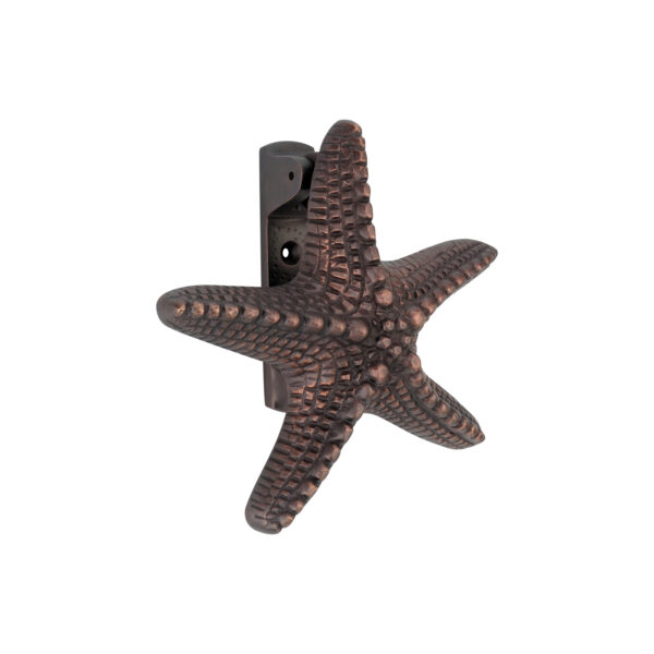 Spira Brass Brass Starfish Door Knocker Aged Bronze Front Door Knocker
