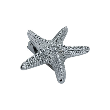 Spira Brass Polished Chrome Starfish Door Knocker Front Door Knocker - Image 2