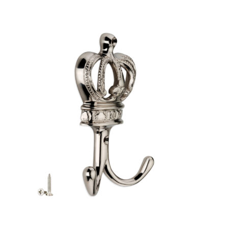 Crown Hook Polished Nickel - Image 4