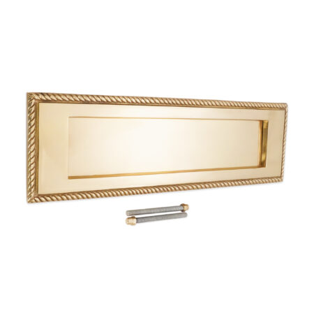 Spira Brass Georgian Letter Plate 250mm Polished Brass - Image 4