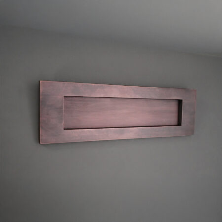 Spira Brass Victorian Letter Plate 250mm Aged Bronze - Image 3