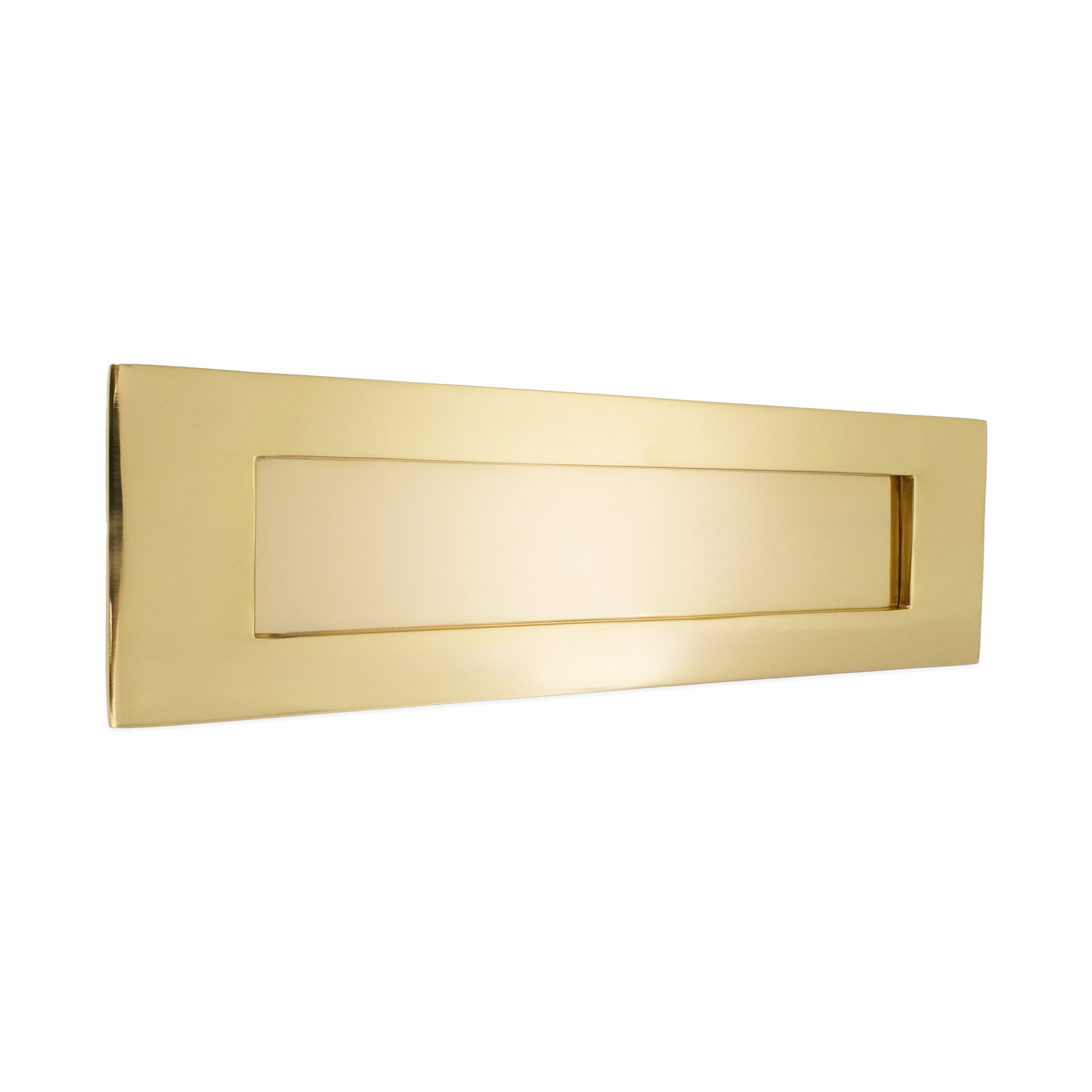 SB5105PB_1.jpg Spira Brass Victorian Letter Plate 250mm Polished Brass - Image 1