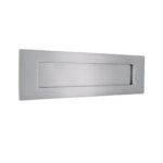 Spira Brass Victorian Letter Plate 250mm Satin Chrome