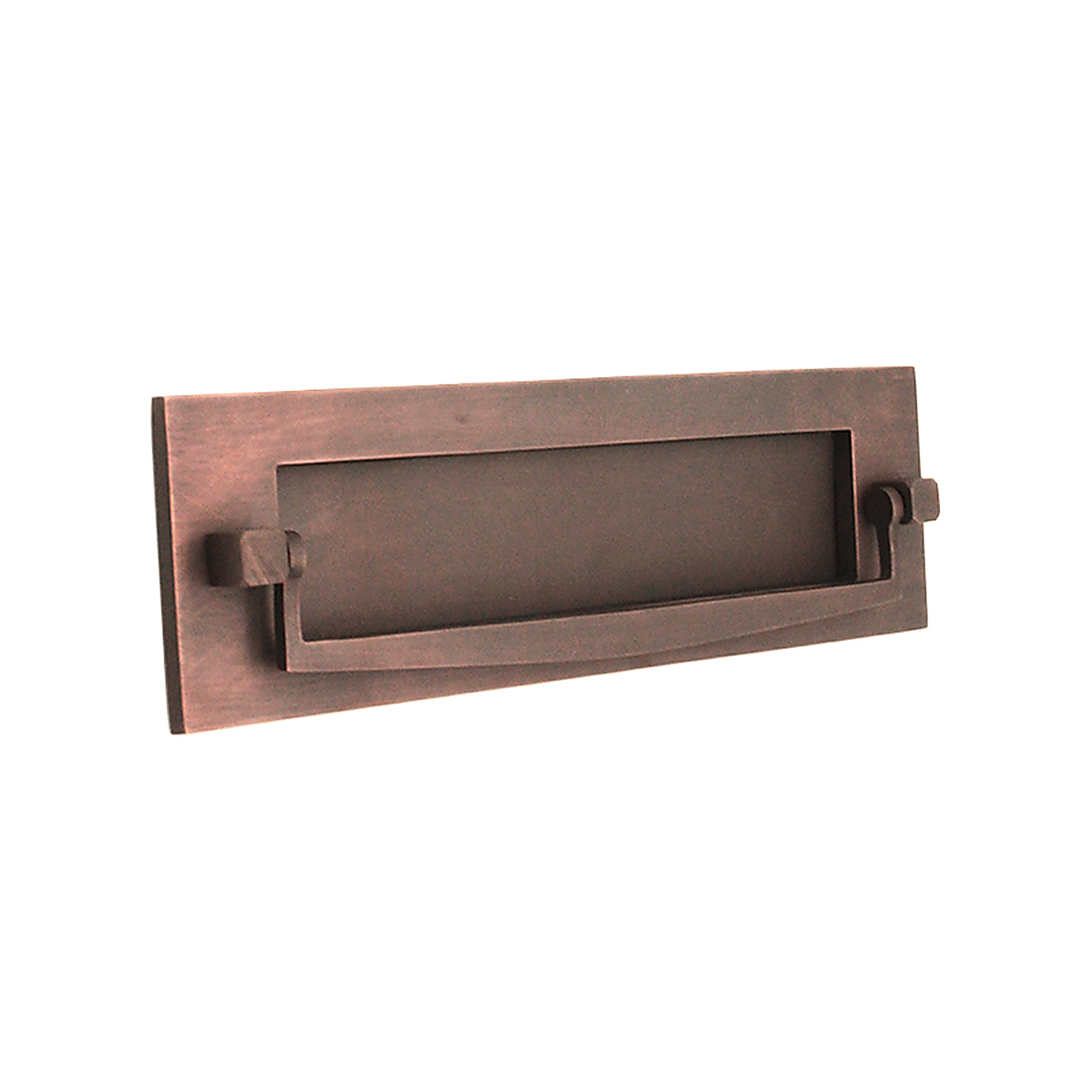 SB5107ABZ_1.jpg Spira Brass Brass Door Knocker Regency Knocker Postal Plate 250mm Aged Bronze Front Door Knocker - Image 1