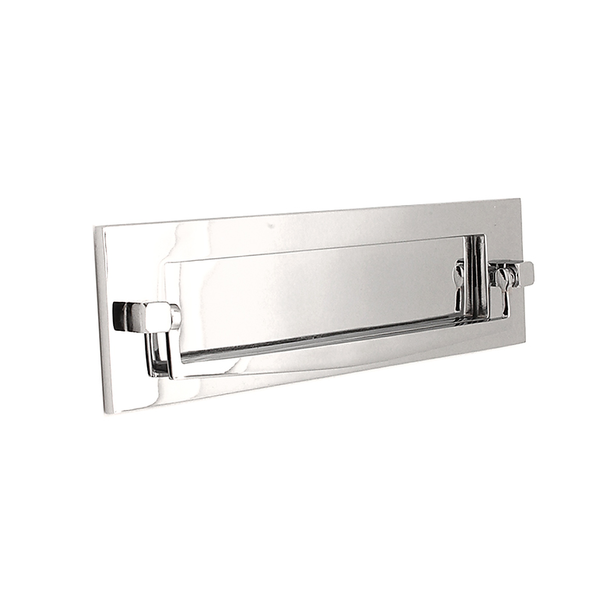 SB5107PC_1.jpg Spira Brass Polished Chrome Door Knocker Regency Knocker Postal Plate 250mm Front Door Knocker - Image 1
