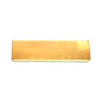 Polished Brass Tidy Flap 300 x 87mm Door Hardware