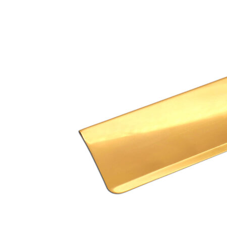 Polished Brass Tidy Flap 300 x 87mm Door Hardware - Image 2