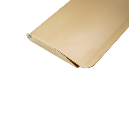 Satin Brass Tidy Flap 300 x 87mm Door Hardware - Image 2