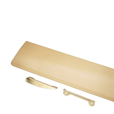 Satin Brass Tidy Flap 300 x 87mm Door Hardware - Image 4