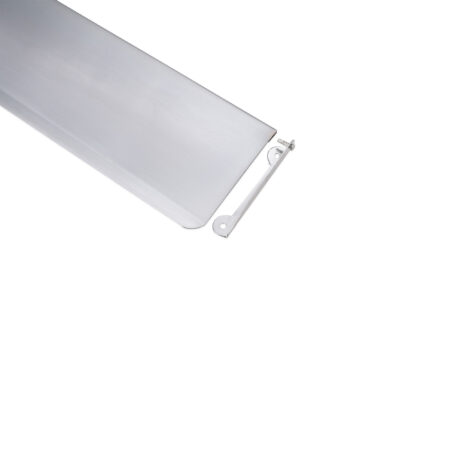Satin Chrome Tidy Flap 300 x 87mm Door Hardware - Image 2