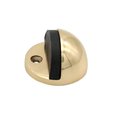 Half Moon Door Stopper Polished Brass - Image 2