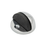 Half Moon Door Stopper Polished Chrome