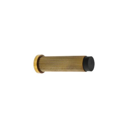 Connaught Linear Door Stopper Aged Brass