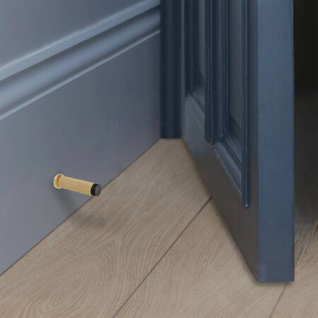 Connaught Linear Door Stopper Satin Brass - Image 3