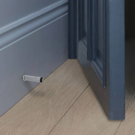 Connaught Linear Door Stopper Satin Chrome - Image 3