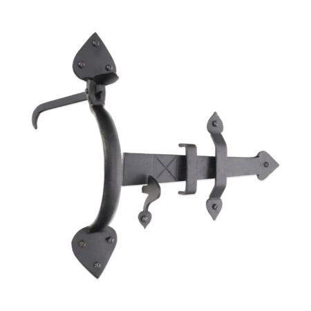 Brass Suffolk Latch Arrow End Beeswax Door Latch