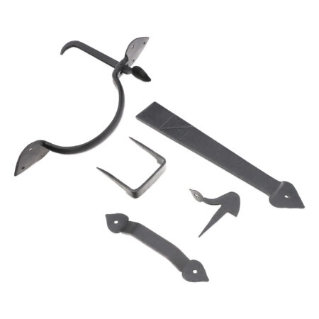 Brass Suffolk Latch Arrow End Beeswax Door Latch - Image 2