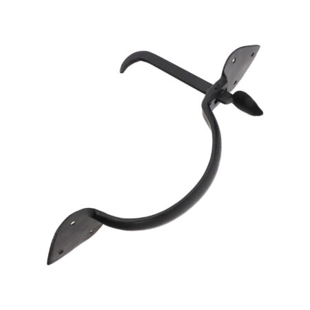 Brass Suffolk Latch Arrow End Beeswax Door Latch - Image 3