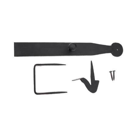 Iron Door Latch Set Beeswax - Image 2